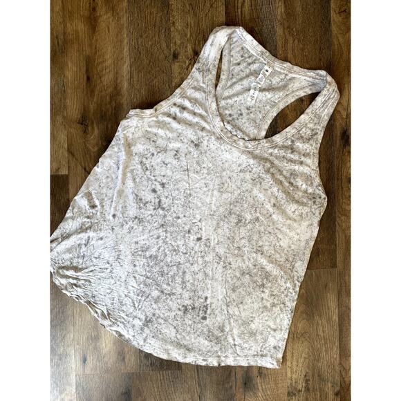 Lululemon Love Tank Cirrus Wash White Opal Raw Linen Rover Print - Picture 1 of 5